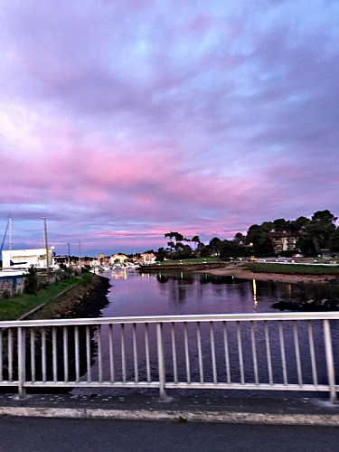 pont sunset