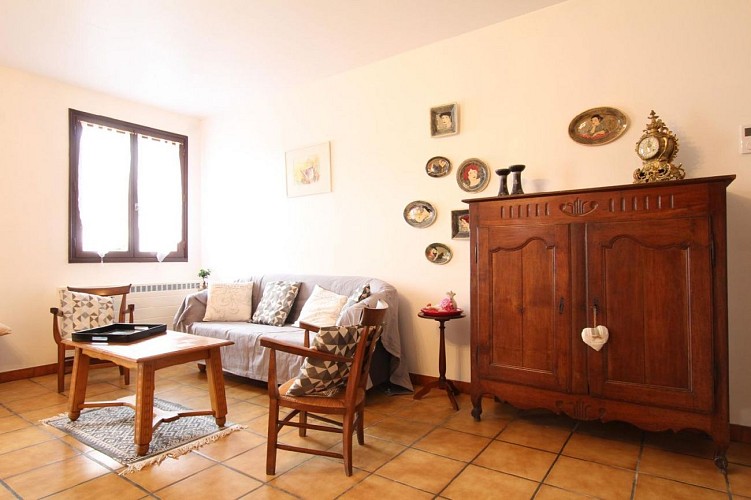 Appartement Aussel  - coin salon - Uhart Cize