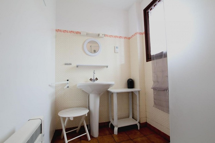 Appartement Aussel  - salle de douche - Uhart Cize