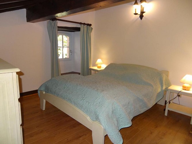 Maison Eliceche chambre lit double - Bidarray