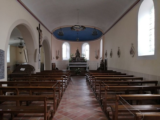 Eglise Saint-Vincent de Diacre - Vicq-d'Auribat - Intérieur