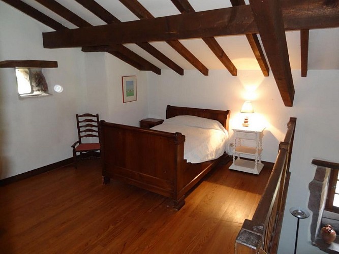 Maison Vignau Tuquet chambre lit bateau - Bidarray