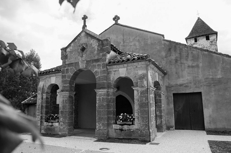 Saint Cricq Villeneuve - Eglise saint cyr