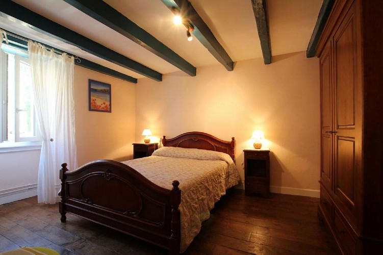 Maison Machicote chambre lit double - St Etienne de Baigorry