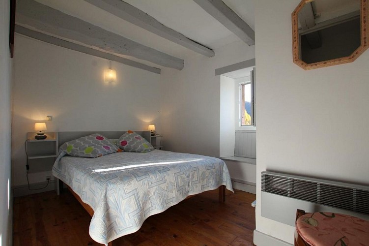 Appartement Machicote chambre lit double - St Etienne de Baigorry