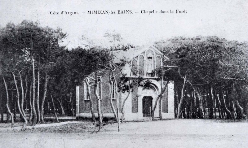 Chapelle à la mer de Mimizan Plage