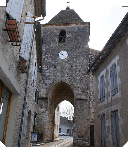 Tour de l'horloge XVIIème siècle Duras