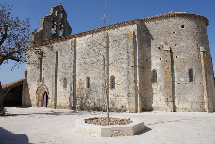 Eglise romane Notre Dame à Monteton