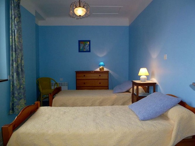 Maison mitoyenne Jara chambre deux lits - Irouleguy