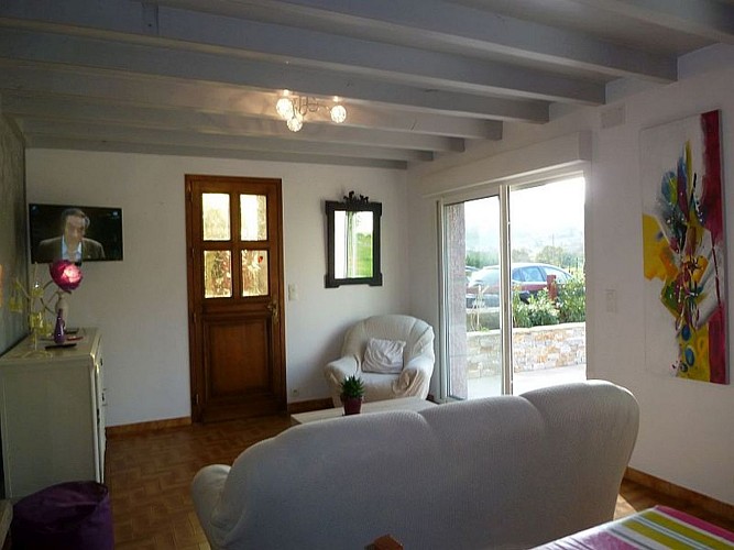 Maison mitoyenne Jara entree - Irouleguy