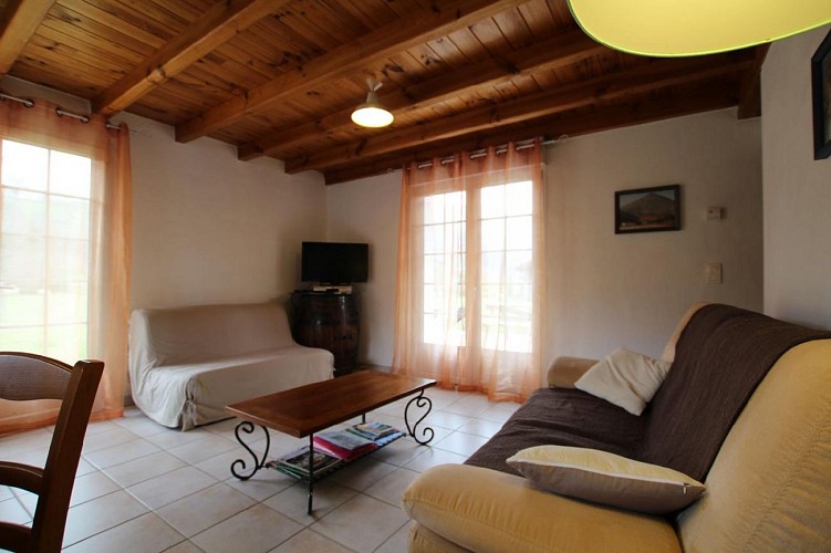 Maison Haran 2 salon - Bidarray