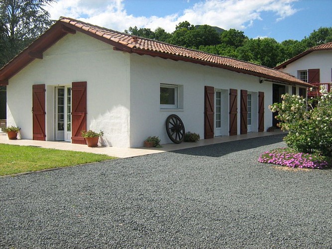 Maison Haran 2 cour - Bidarray