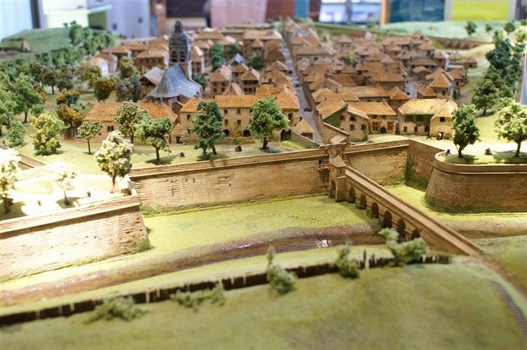 Maquette de Navarrenx