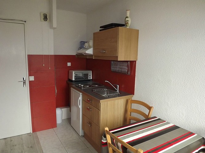 Studio Perez n°206 - Cuisine vue en hauteur