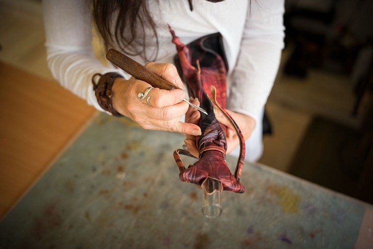 Atelier Sculpture Cuir - Travail à la main