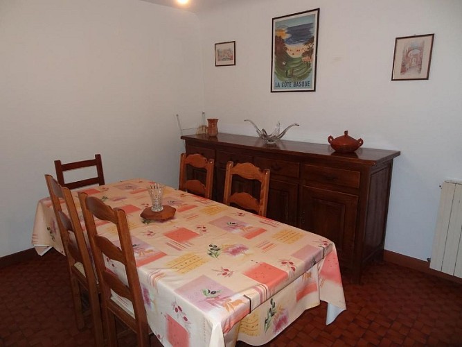 Appartement Marisco salle a manger - Bidarray