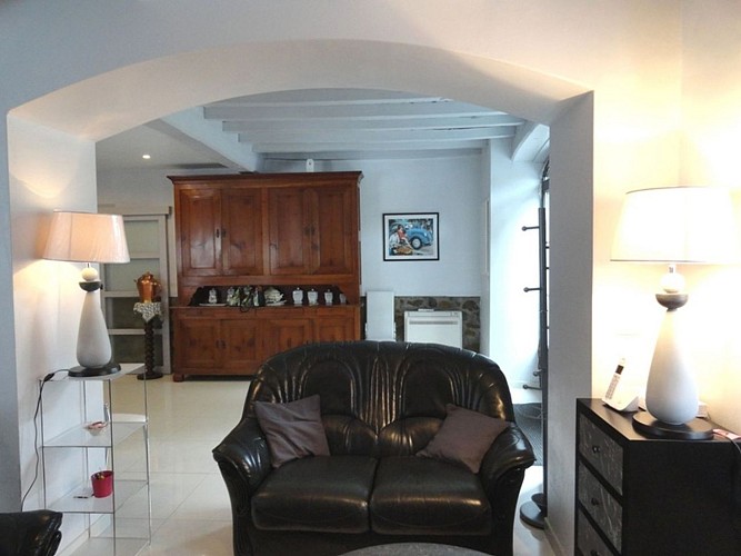 Location Loubet - Maison 10 pers - 06 - Salon - Mendive