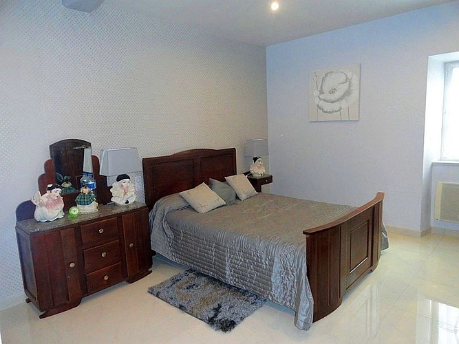 Location Loubet - Maison 10 pers - 08 - Chmabre lit double gris - Mendive