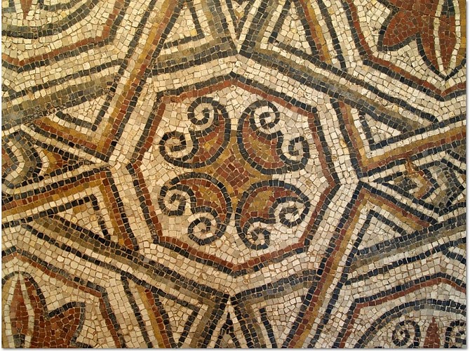 musée, mosaïque