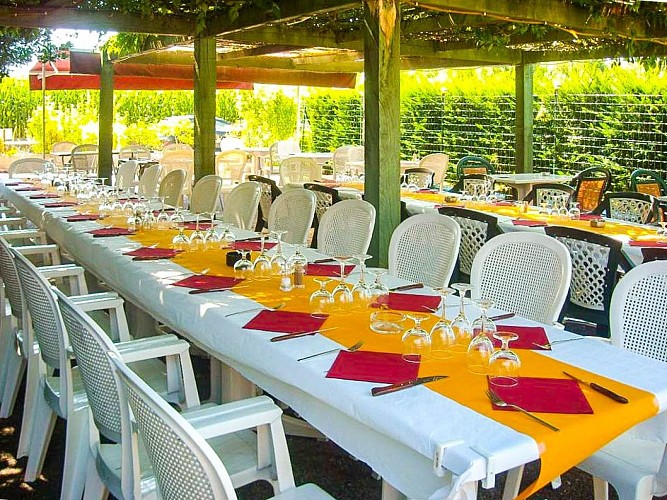 La Crémaillère terrasse couverte