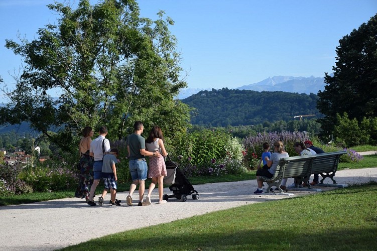 Parc Beaumont - Pau - Promeneurs
