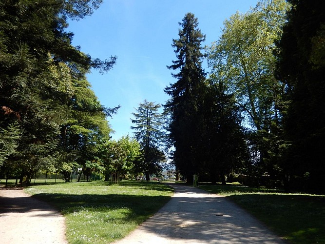 Square Besson - Pau - Allée