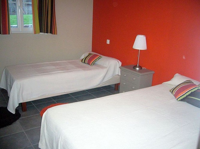 Location Orhategaray - Chambre 2 lits - Bidarray
