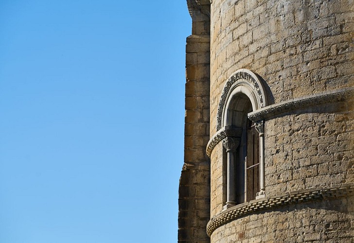 Tour-de-l-eglise-de-Sainte-Croix---OLORON-SAINTE-MARIE---ABACO-DIGITAL----DI