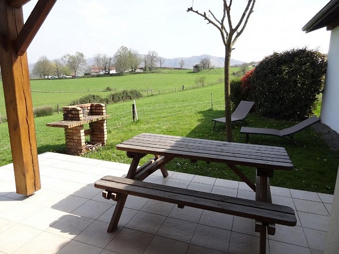 Maison Garicoitz terrasse - St Jean Pied de Port