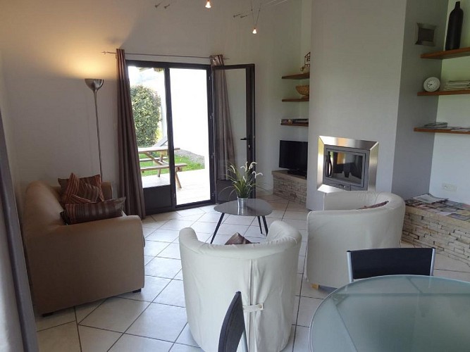 Maison Garicoitz salon - St Jean Pied de Port