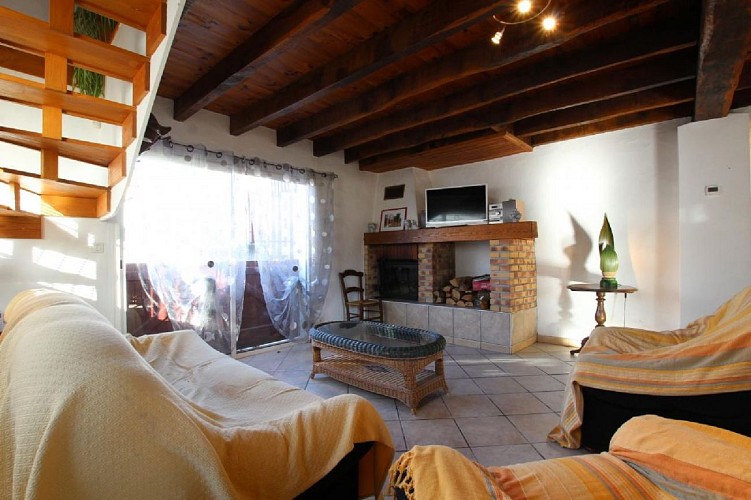 Maison Barnetche salon - Mendive