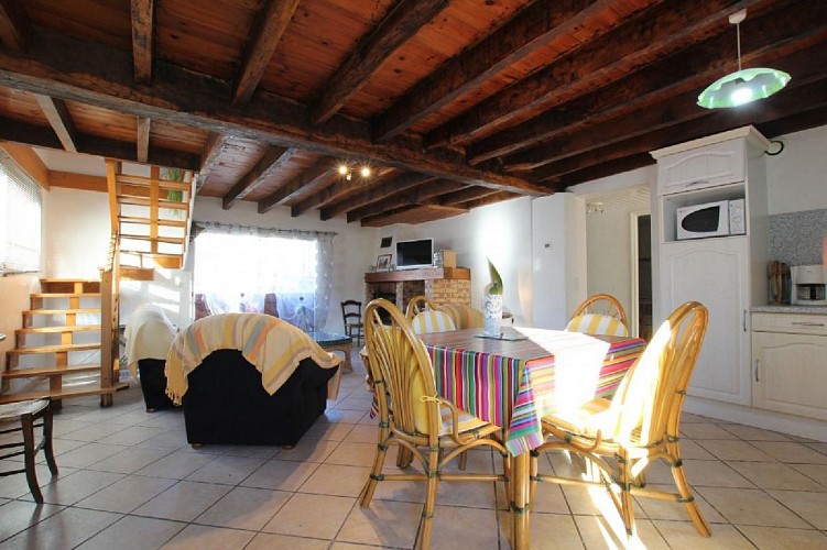 Maison Barnetche sejour - Mendive