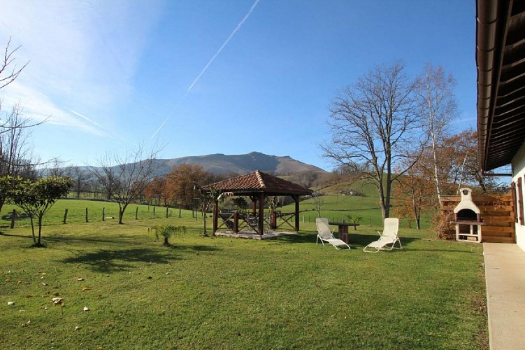 Maison Bidart jardin - Lasse