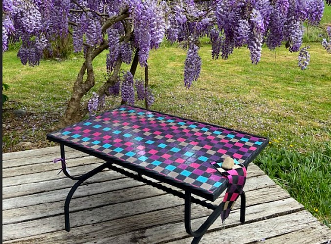 Table La mineuse d'images