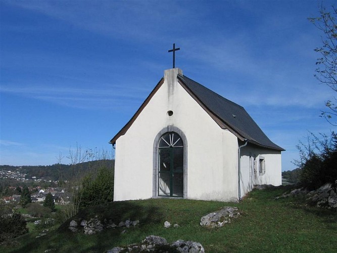 photo visite des rues arudy - Chapelle Saint Michel