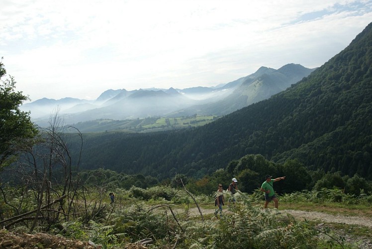 Sur le chemin des Pantières - montée