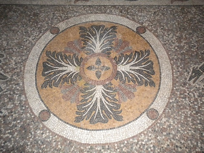 Eglise Arancou - mosaique