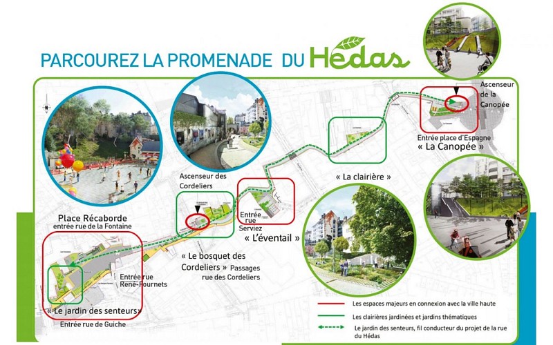 Le quartier du Hédas