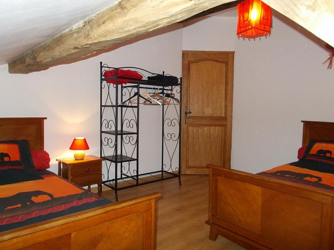 Location Lasaga - Chambre deux lits - St Etienne de Baigorry