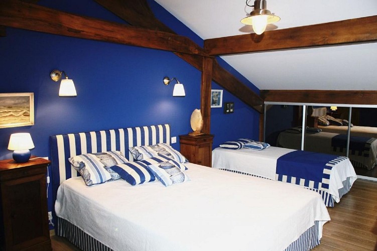 Maison Guichandut chambre triple - Osses