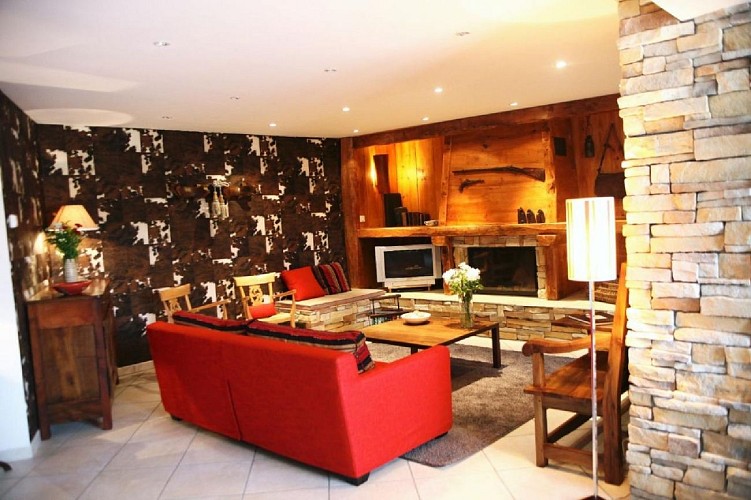 Maison Guichandut salon - Osses