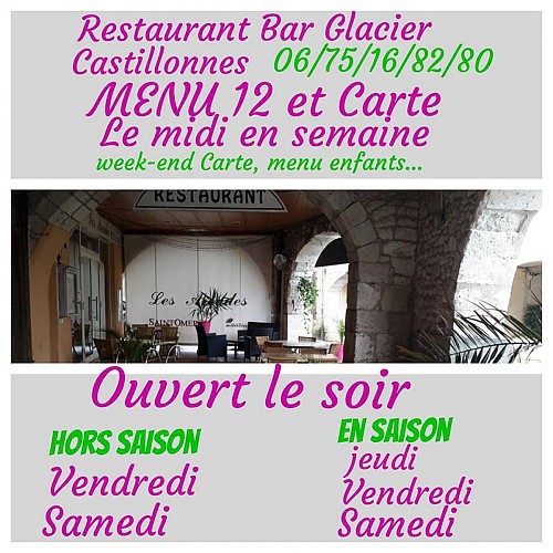Castillonnès Coeur de Bastides Restaurant Les Arcades 5