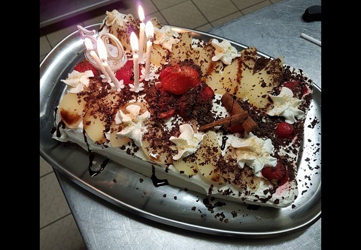 Restaurant Lusitano 2 - Poey - gâteau