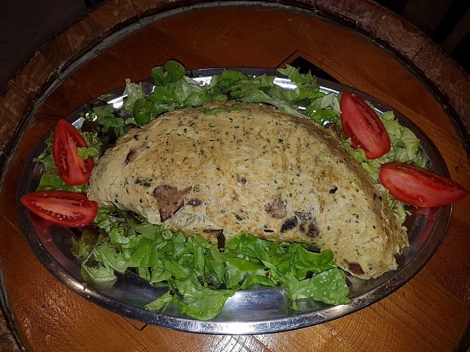 bon coin - omelette aux cèpes