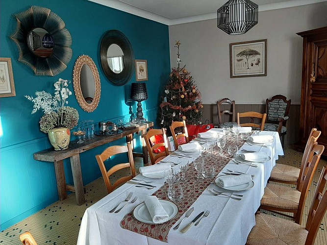 Restaurant Beyrie Coustille - Uzein - grande table