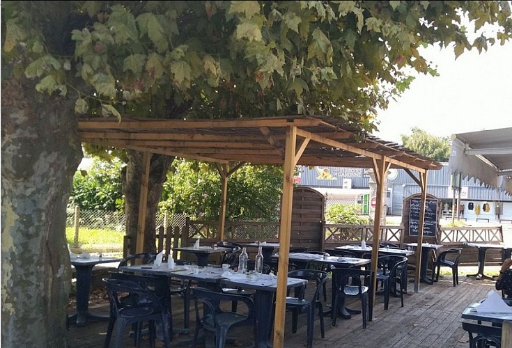 Restaurant Les Platanes - Pau - terrasse