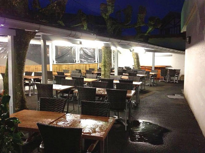 cafe de la plage restaurant urrugne