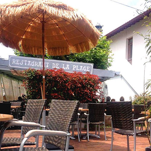 cafe de la plage restaurant urrugne