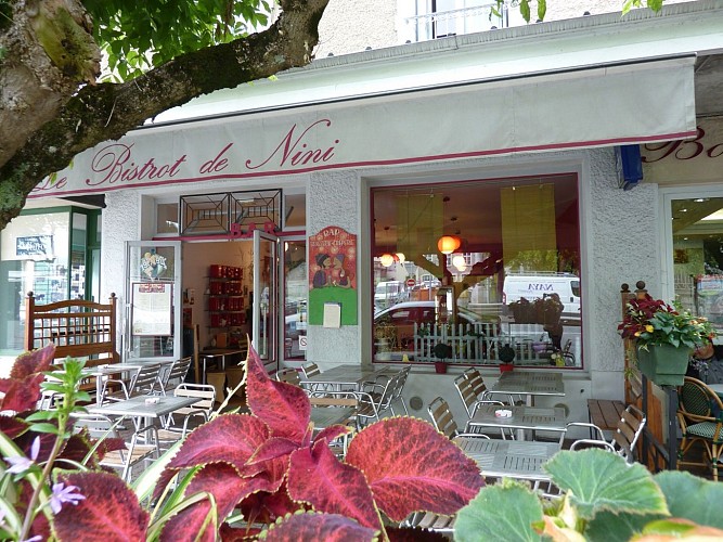 Le bistrot de Nini - Terrasse (Office de Tourisme du Piémont Oloronais)