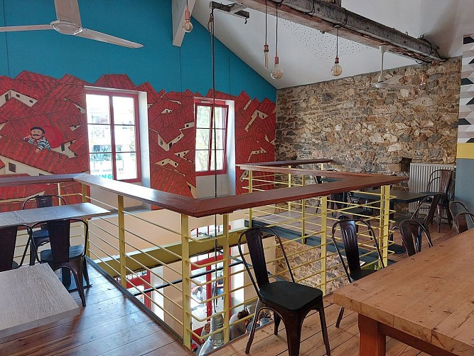 bistrot zingué Biarritz Salle